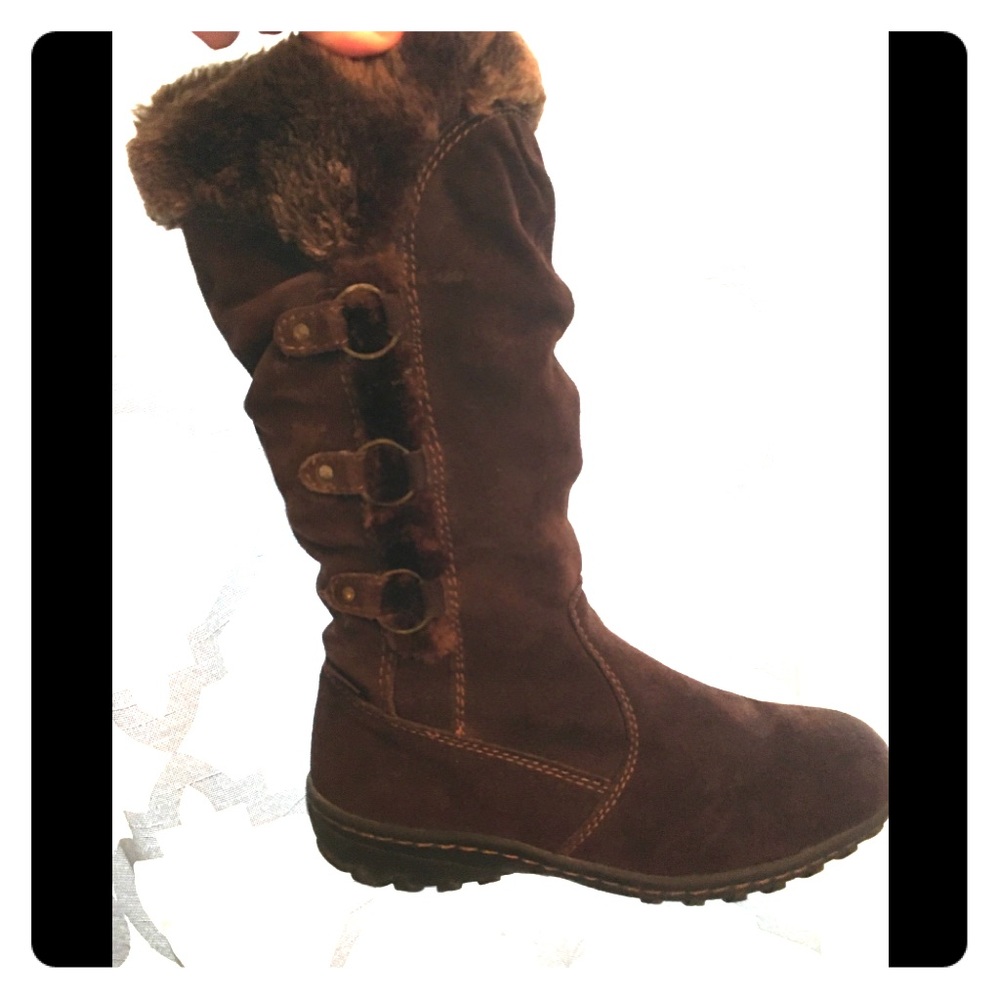 Khombu brown winter boot